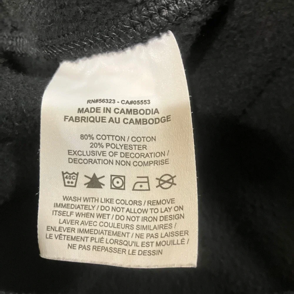 Nike Mens XL Black Club Fleece Joggers Tapered Sweatpants Embroidered Swoosh